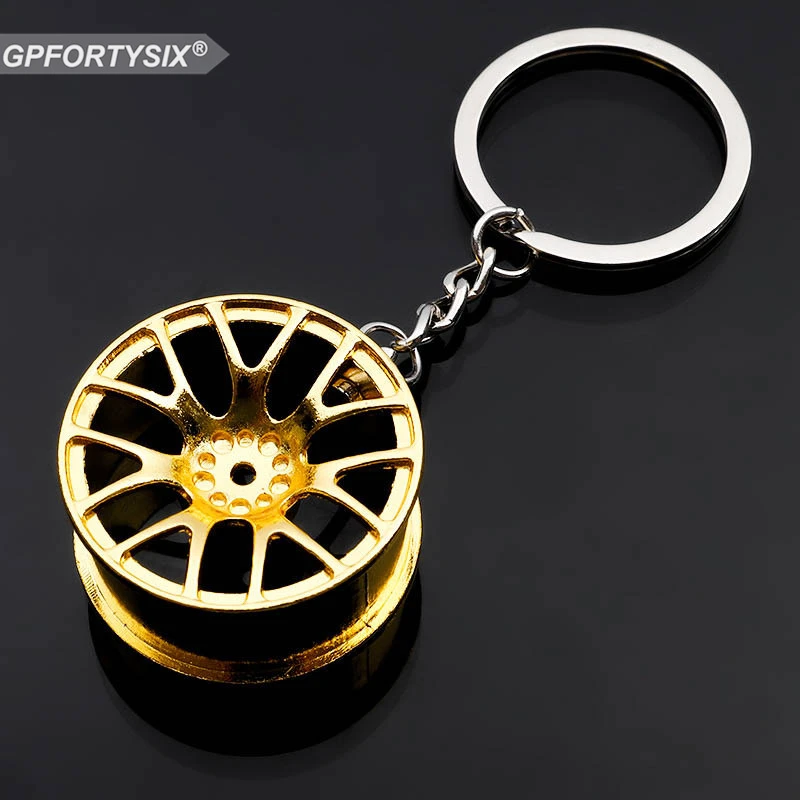 Брелок для ключей автомобиля 3D модельный брелок на обод колеса Toyota Mercedes BMW Audi Subaru