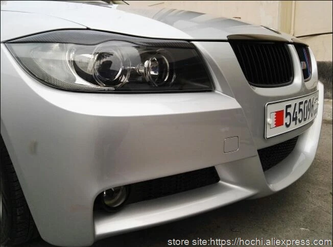 100% Высокое качество настоящие фары из углеродного волокна Брови Веки Крышка для