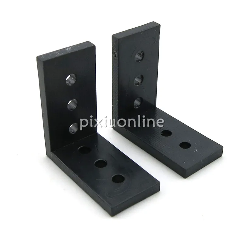 10pcs/pack J075 L Type Vertical Plastic Angle Axle Bracket DIY Model Making Parts Free Shipping