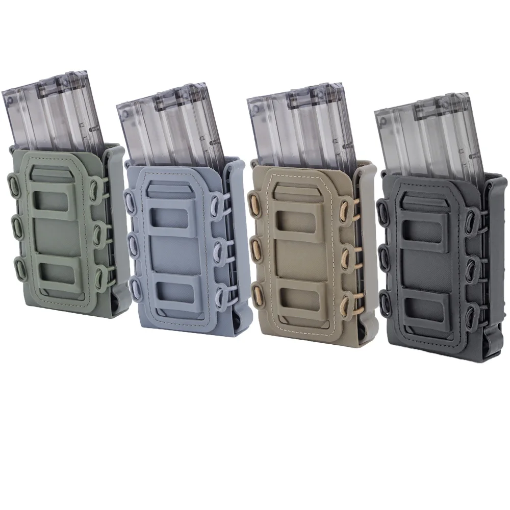 

Tactical 5.56mm 7.62mm Fast Mag Pouch Tactical Magazine Pouch Holster Molle Belt Fast Attach Carrier Holster 5.56 7.62 Pouch