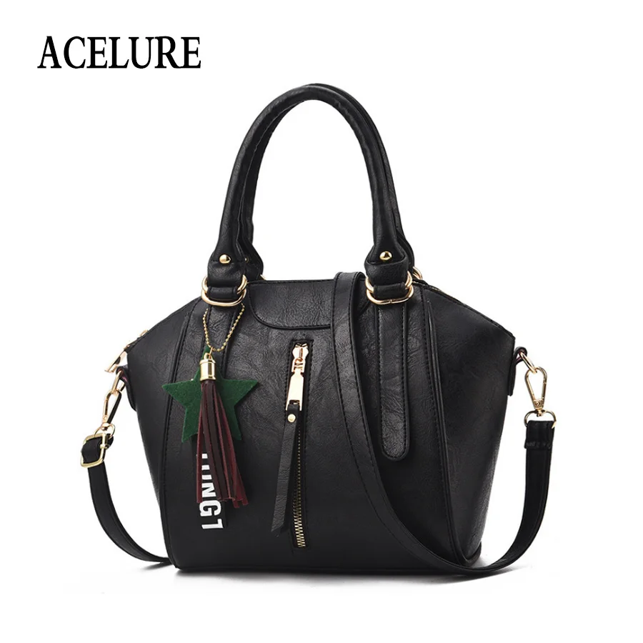

ACELURE Women handbag shell smile crossbody bags for women 2018 luxury handbags women bag designer zipper personality sac a main