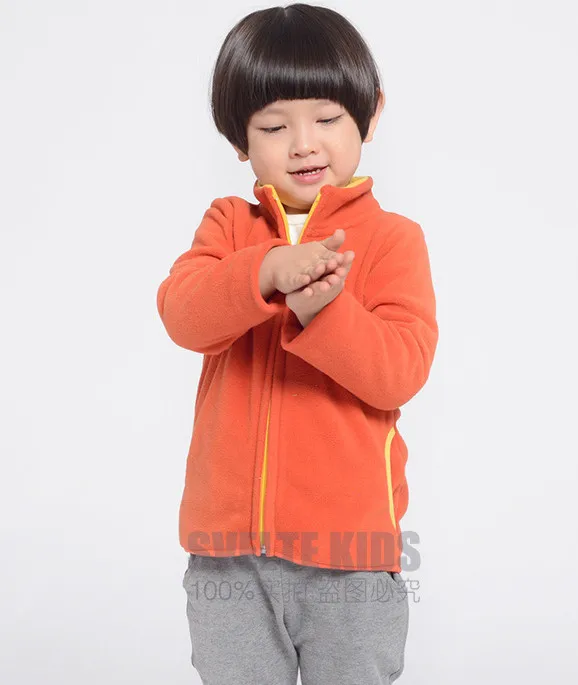 Специальные весенние модели для детей детская одежда в корейском стиле кардиган на молнии для мальчиков и девочек повседневная флисовая куртка оптом