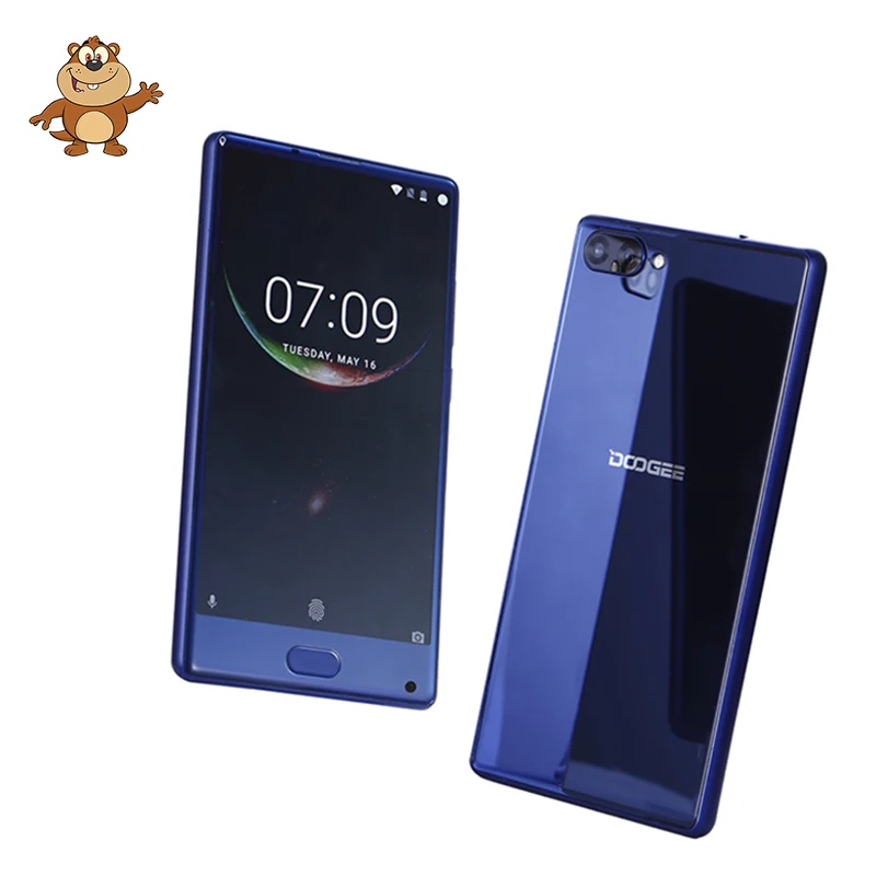 DOOGEE MIX 6 ГБ + 64 Гб безрамный смартфон Двойная камера 5 ''AMOLED MTK Helio P25 Восьмиядерный