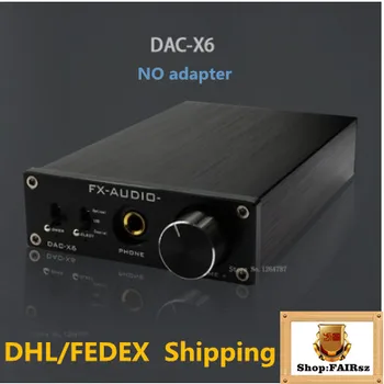 

FX-AUDIO DAC-X6 HiFi 2.0 Headphone Amplifier Digital Audio Decoder DAC Input USB/Coaxial/Optical Output RCA 24Bit/192KHz DC12V