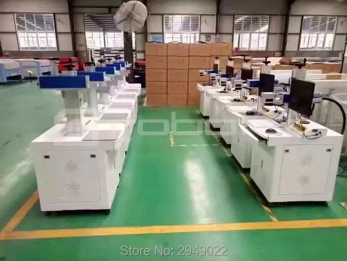  High precision 3D mini fiber laser marking machine portable Metal Laser Printing Machine for plasti