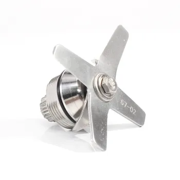 

767 800 Stainless Steel Hardened Six Mixing and Cutting TWK 767 800 tm 800 Blades Knife Ice Crusher Blades Blender Spare Parts