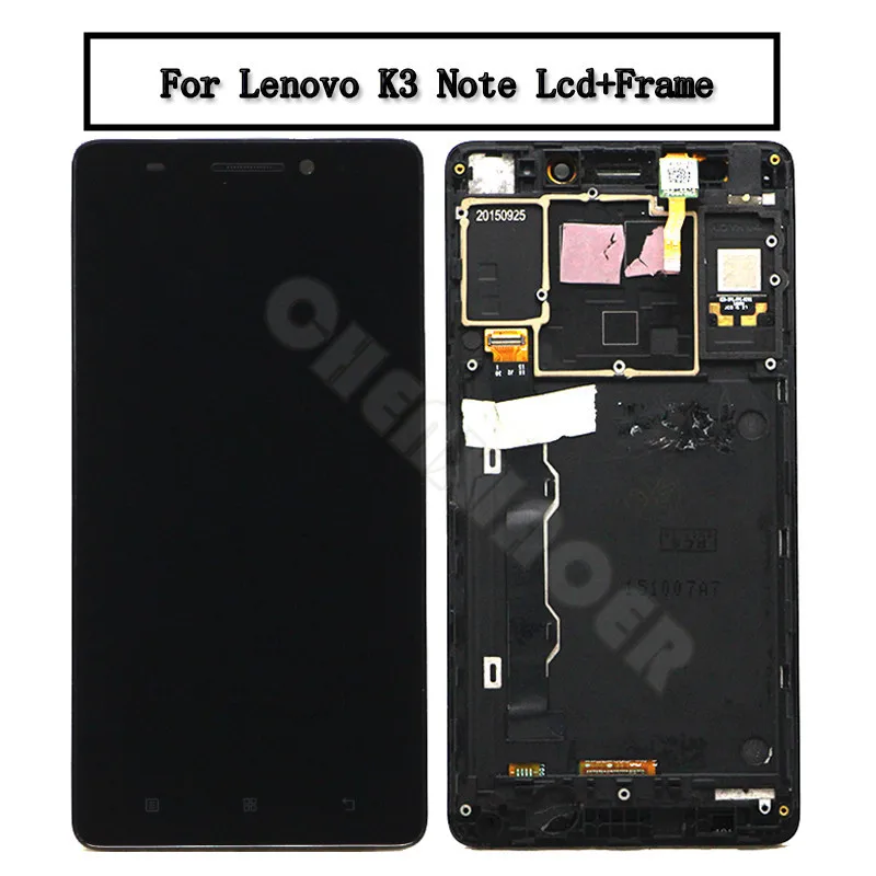 

New For Lenovo K3 Note LCD Screen 100% Tested LCD Display+Touch panel Digitizer Replacement For Lenovo K3 Note K50-T