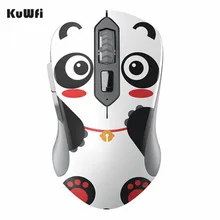 2,4 ГГц Беспроводная мышь животное обезьяна панда USB Оптический, эргономический Бесшумная игровая мышь 1600 dpi 6 кнопок для подарка для компьютеров планшетов ноутбуков