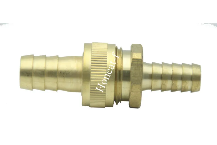 Brass 5/8" Barb x 5/8" Barb Hose Repair/Mender,Garden Hose Fittingin