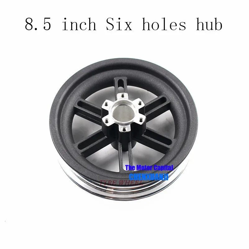 Lightning Delivery 8.5 Pollici Six Hole Millet Family M365 Scooter Rim Electric Skateboard Hub