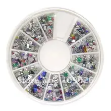 Разноцветных ящичек для страз драгоценных камней