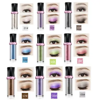 

Waterproof Sweat-proof Monochrome Roll On Eye Shadow Powder Shimmer Roll Balls Highlighter Eye Shadow Powder Colorful Eye Shadow