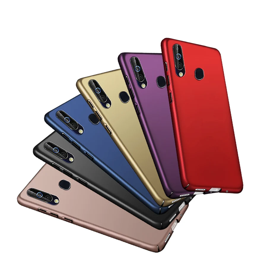 Роскошный чехол для телефона Samsung Galaxy a60 360 Красивый Жесткий ПК простой Coupe A 60 A606F