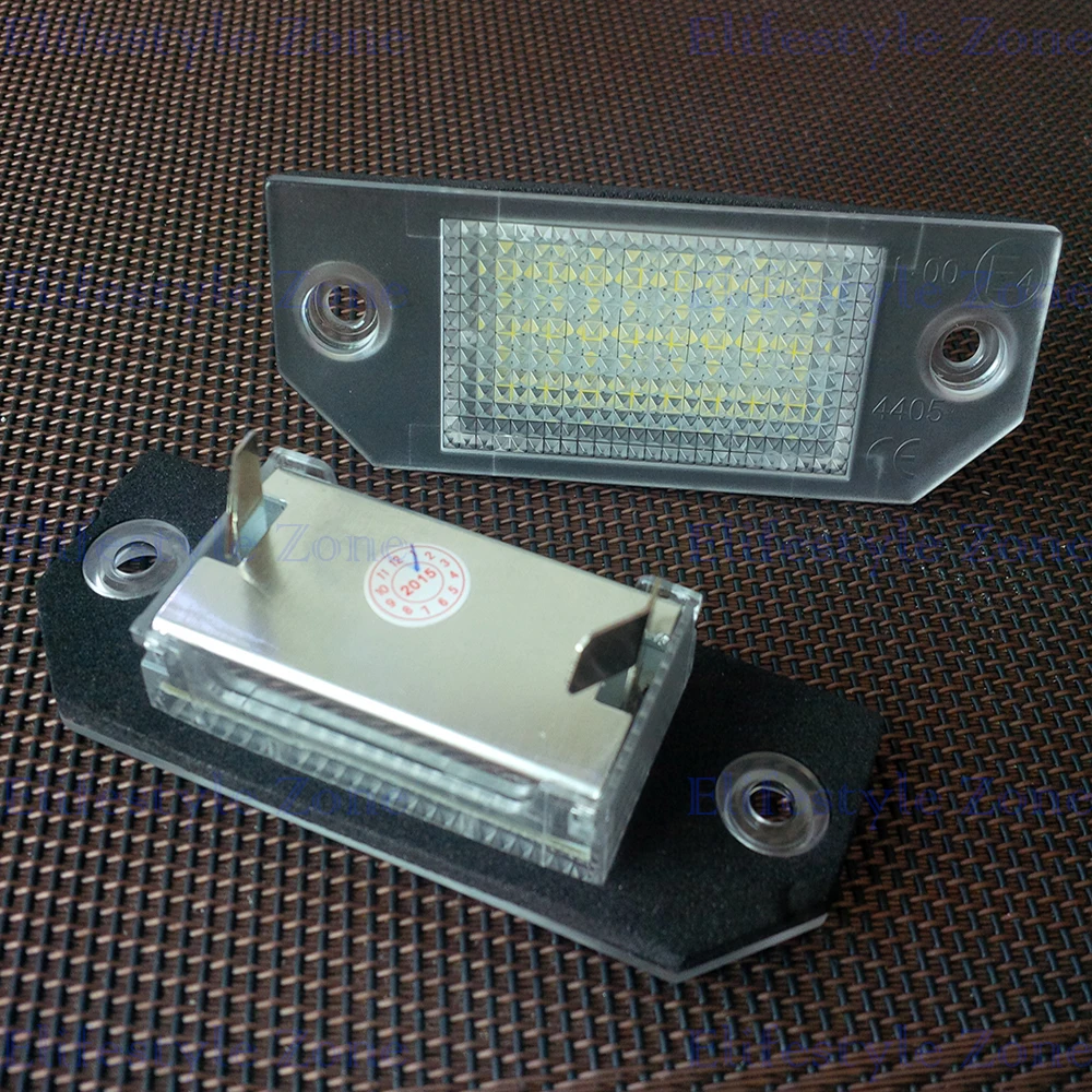 2 x светодиодные номерные знаки без ошибок OBC 18 LED для Ford Focus MK2 C Max MK1|error|error freeerror free