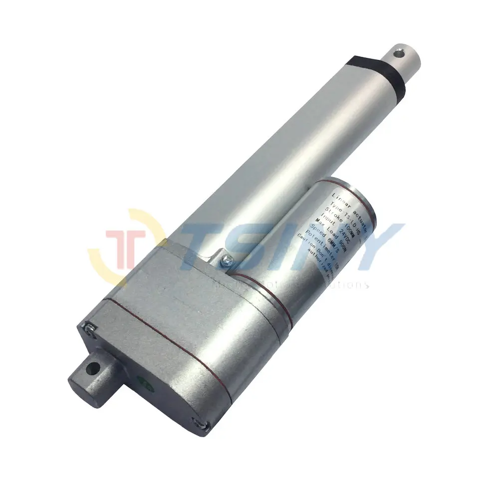

12V DC Linear Actuator motor with 10K Potentiometer feedback 100mm Stroke 750N