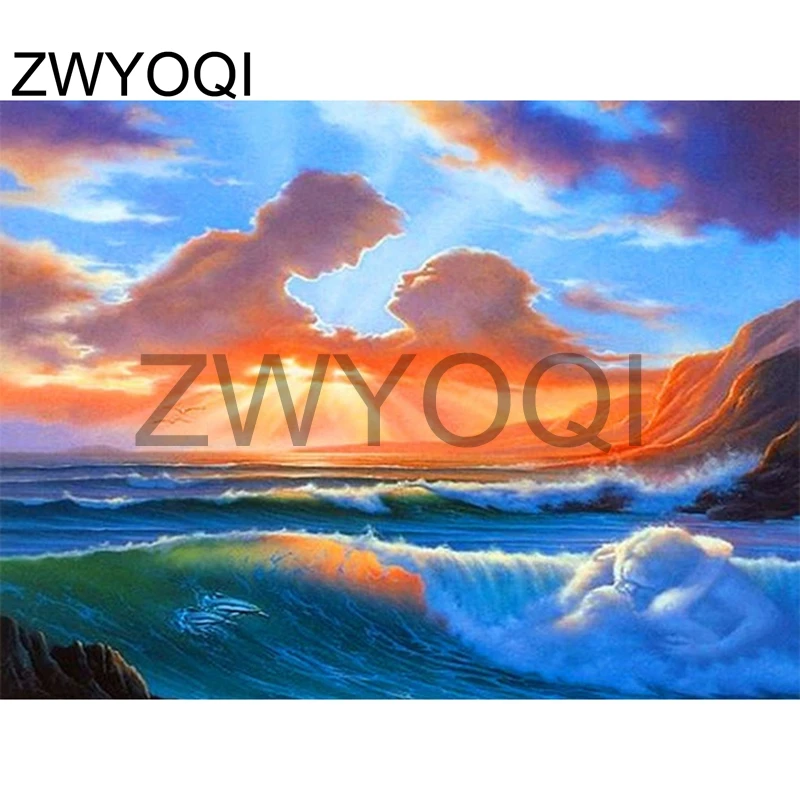 2018-new-arrival-Diamond-painting-cross-stitch-diy-square-Diamond-mosaic-diamond-embroidery-Lovers-Shpaed-Clouds