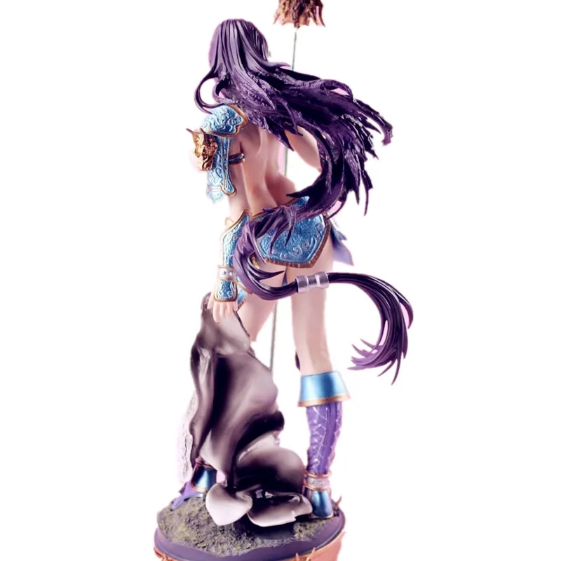 52 см Ikkitousen Kanu Unchou 1/4 Броня Ver смола статуя фигурка коллекция модель для украшения рабочего стола X99