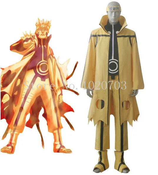 Костюм Наруто Узумаки с девятью хвостами для косплея|cosplay gaara|cosplay costumes cheapcosplay costume