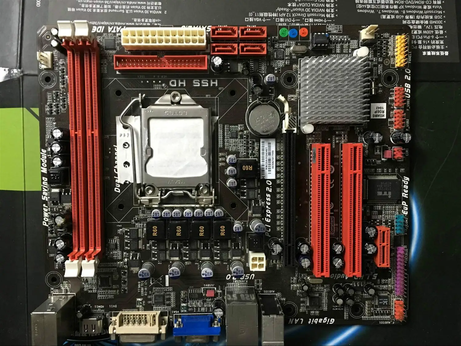 Б/у, оригинальная материнская плата для Biostar H55 HD LGA 1156 DDR3 для i3 i5 i7 cpu USB2.0 H55 настольная материнская плата, протестированная хорошая