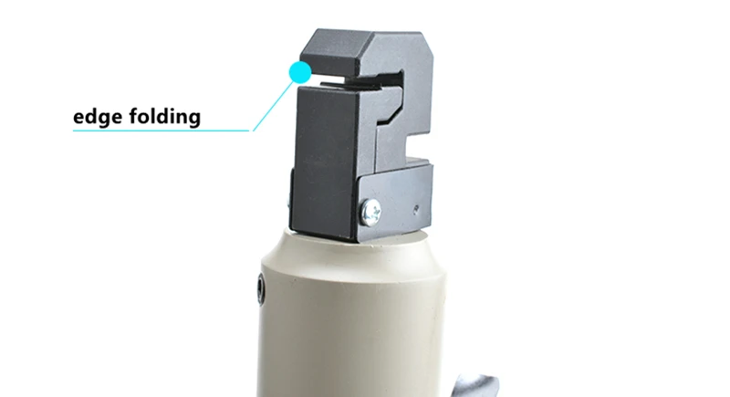 pneumatic air punching edge folding machine5