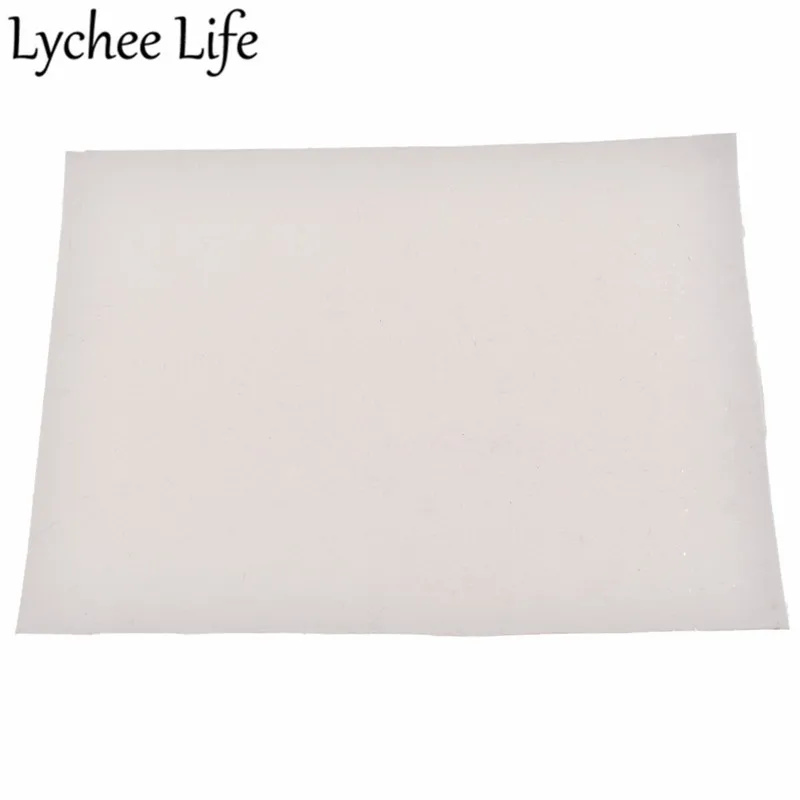 Lychee Life A5 искусственная кожа ткань цветная ПУ прозрачная ткань DIY Современная домашняя одежда текстиль швейная ткань аксессуары