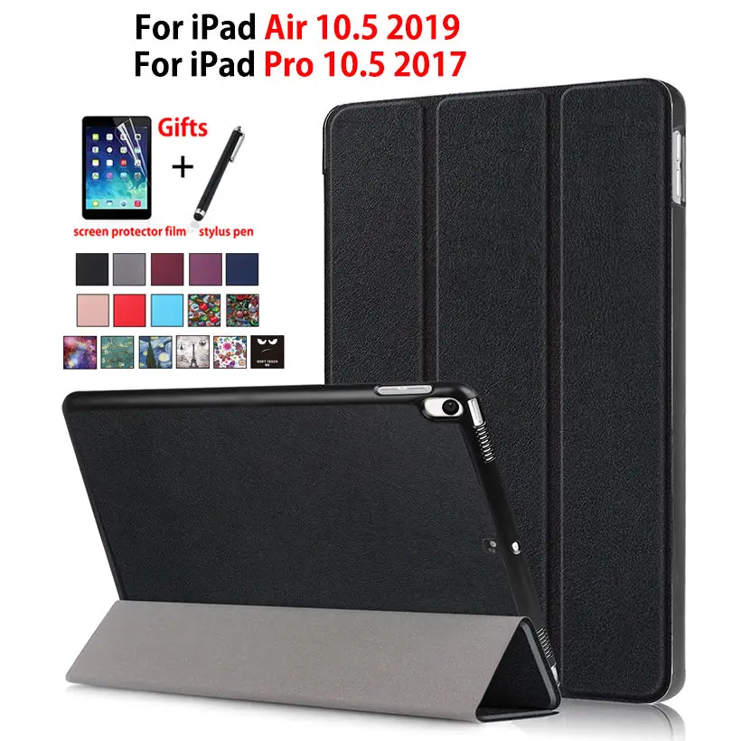 Чехол для iPad Air 10,5 дюймов 2019 Smart Cover принципиально планшеты для Apple iPad Pro 10,5 2017 чехол флип стенд раза защитный в виде ракушки
