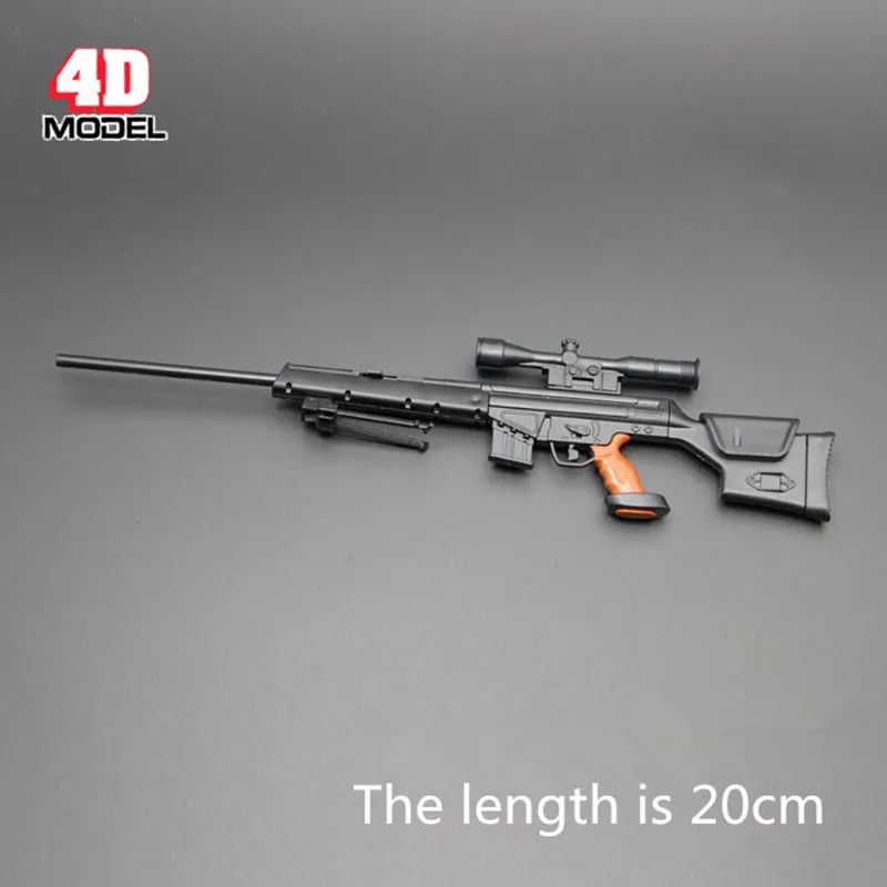 DIY 4D 5 шт./лот 1:6 мини пластиковый игрушечный пистолет военный Сборная модель
