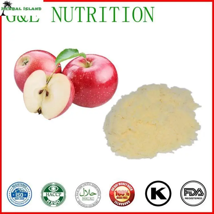 Apple fruit powder extract Apple extract For Skin Whitening phloretin