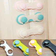 Пластиковые детские безопасные многофункциональные замки для ящика холодильника, туалета, детские защитные замки и ремни