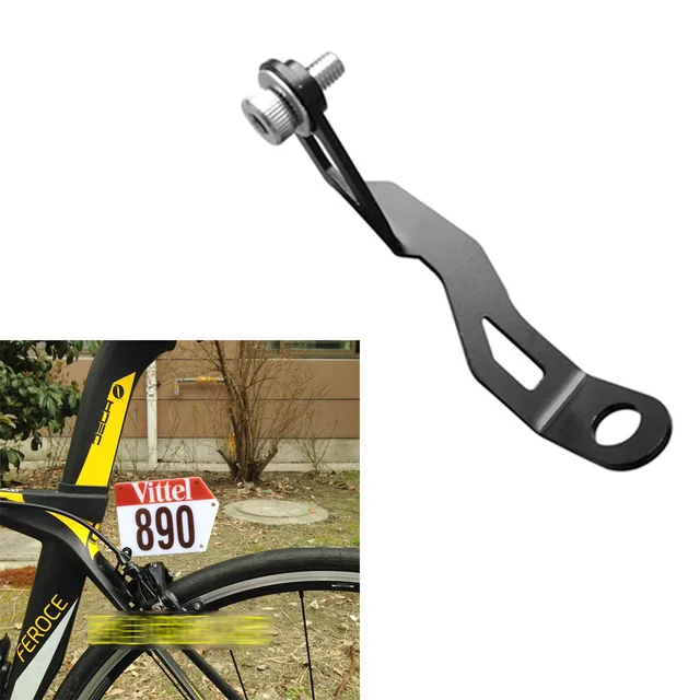 road bike number plate holder