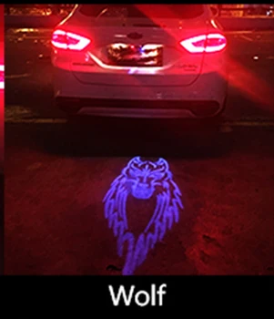 

Car Laser Tail Logo Led Light Anti Collision Rear-end Fog Light Rearing Warning Light for BUICK Enclave Lucerne Encore Excelle