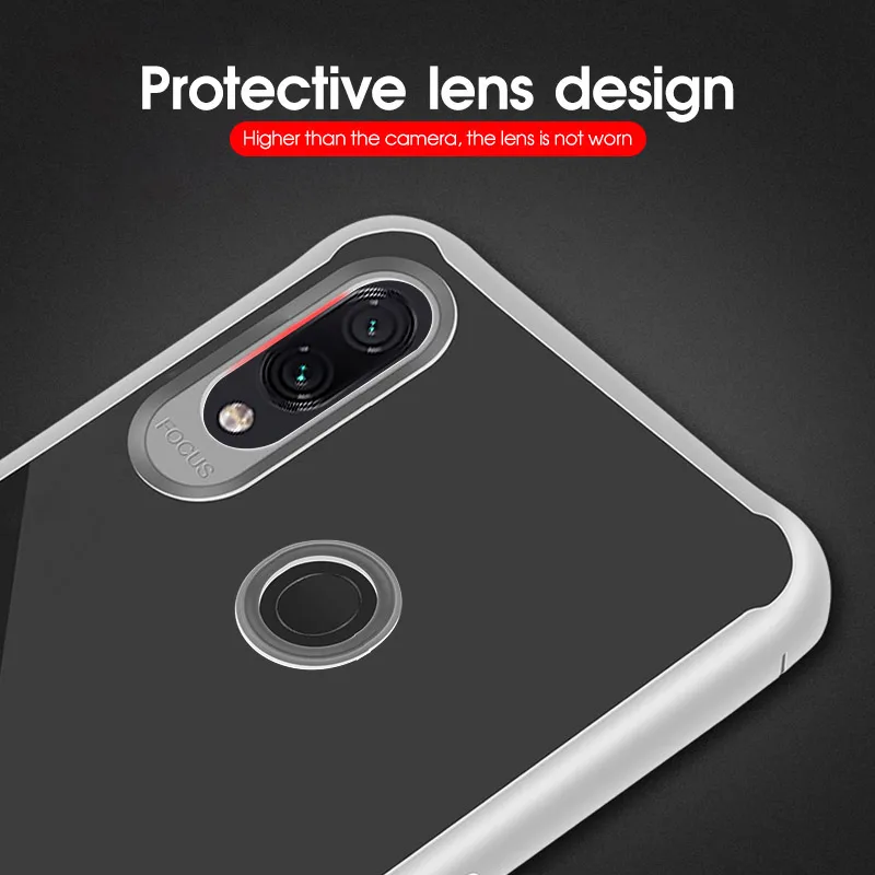 Прозрачный Силиконовый ТПУ чехол для телефона Xiaomi Redmi 7 6 Pro Мягкий Новый Модный 5