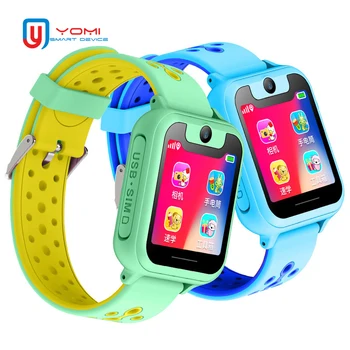 

Smart Watch GPS GPRS Real-Time Tracker Support SIM Card SOS Call Camera Flashlight Smartwatch Android Smart Clock for Kids Baby