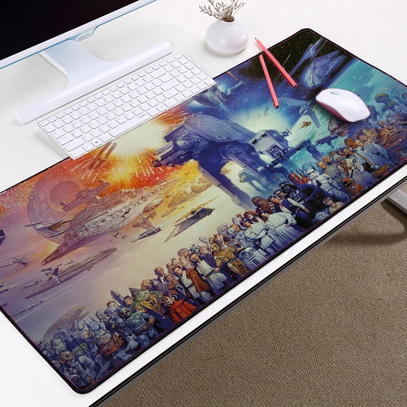 Congsipad красивый игровой коврик для мыши в стиле Миллениум Сокол космический