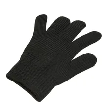 Новые 1 шт Защитные противоскользящие Анти-режущие перчатки с точками на внутренней стороне из нержавеющей стали проволочные порезные перчатки для охоты