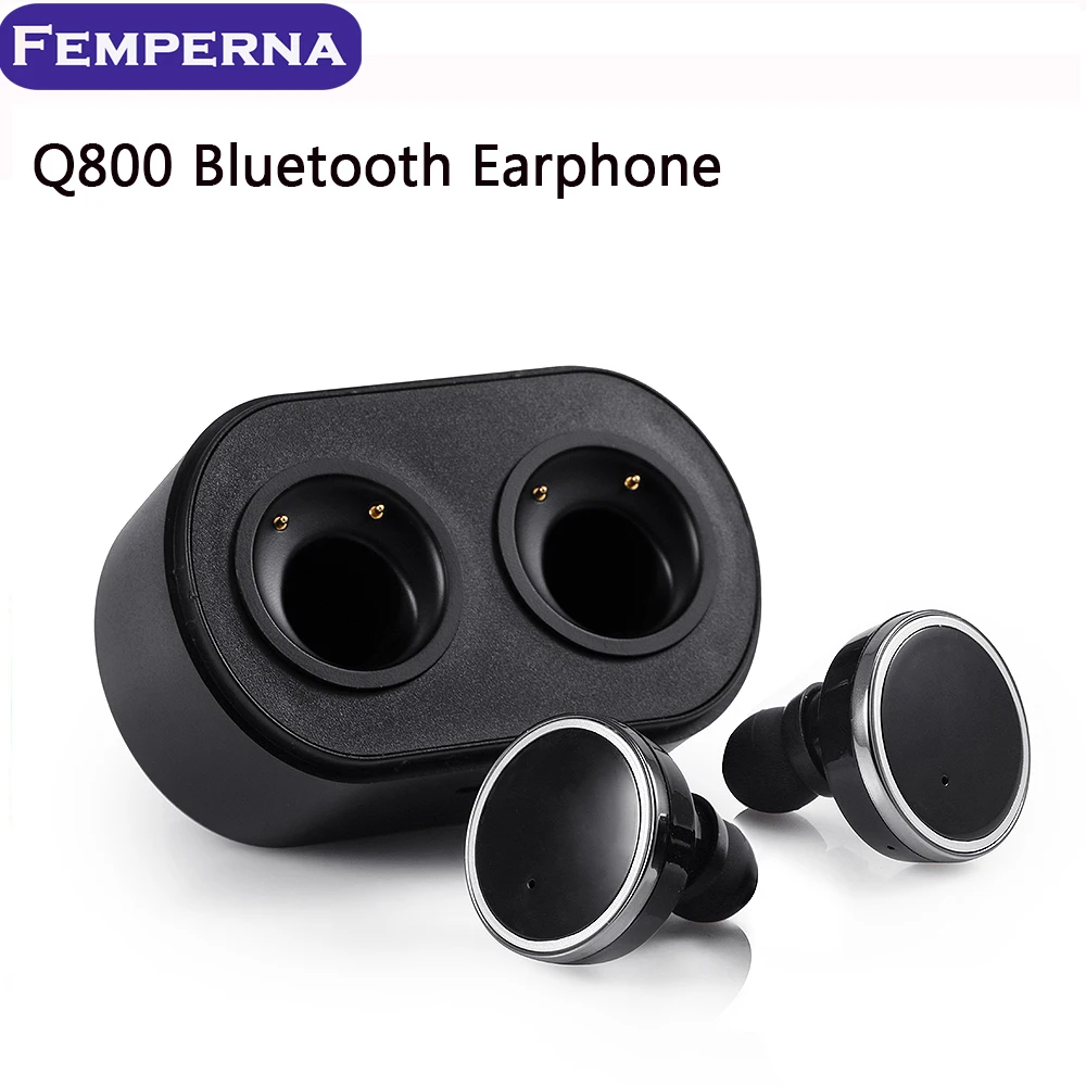  Hot ! Original Bluetooth earphone Wireless In-ear Earbuds Double Track Headphone For iPhone 7 7 plus Noise Cancel True Eaphones 