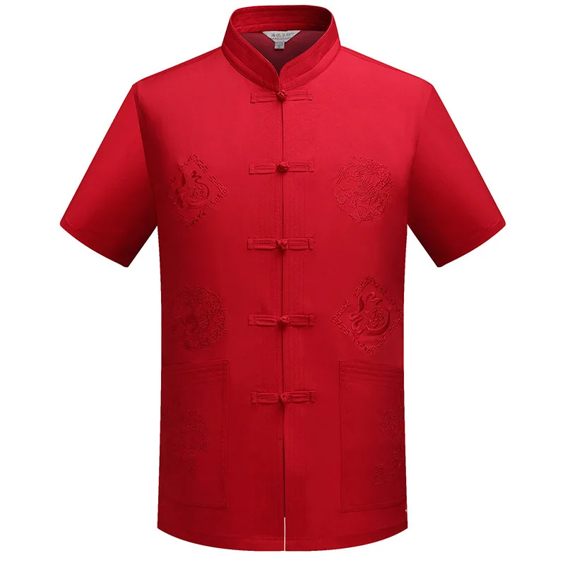 Китайская распродажа, мужская хлопковая льняная рубашка Кунг-фу, Униформа, черная униформа, традиционная китайская одежда для мужчин, хлопок, ханьфу, Тай Чи - Цвет: B13
