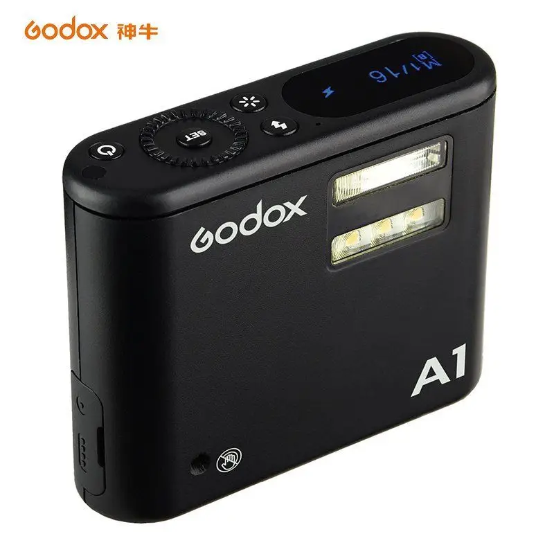 

Godox 2.4G A1 Smartphone Wireless Flash Flash Trigger Constant Led Video Light Mobile for iPhone 6S 7 plus