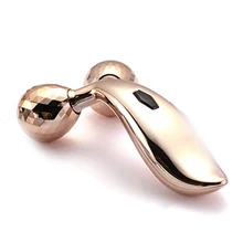 3D Rouleau Masseur 360 Вращение Серебряный Mince Visage Plein Corps Forme массажер леваж аттракцион Съемник Visage De массаж Релаксация