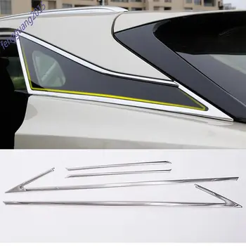 

ForLEXUS RX200t RX450h 2016 Steel Rear Window Pillars Trim Cover Trim 4PCS
