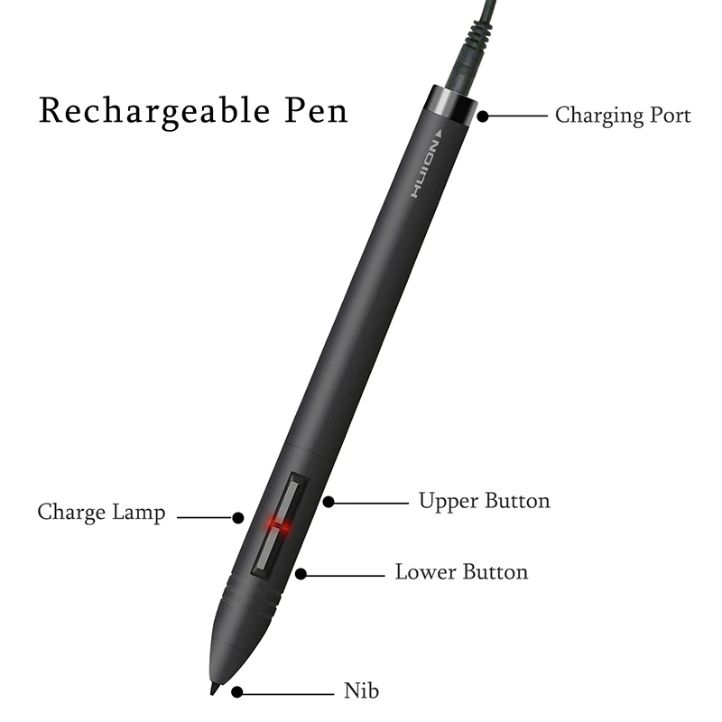  HUION nuevo 1060 Plus 8192 niveles Tabletas digitales dibujo tabletas pluma firma tabletas gráficas