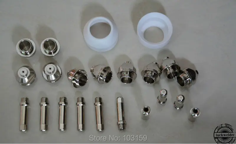 

22pcs PCH-51 Thermal 3XR 4XI 5XR Spare Part 9-5633 9-5631 Air Plasma Cutter Tips Electrodes