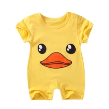 

Summer Baby Rompers Cotton Baby Girl Clothes Fashion Baby Boy Clothing 2018 Newborn Clothes Roupas Bebe Infant Baby Jumpsuits