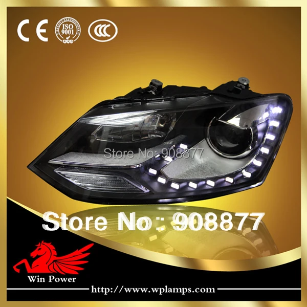 new 2011 2012 2013 2014 VW volkswagen polo GTI headlight with Bi Xenon