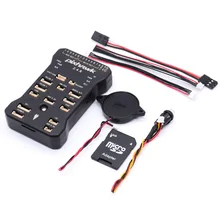 2.4.8 PX4 Autopilot PIX Pixhawk Controlador de Vôo com cartão SD Yaapu FrSky Telemetria Receptor de Cabo Conversor Para X4R RXSR R9MM