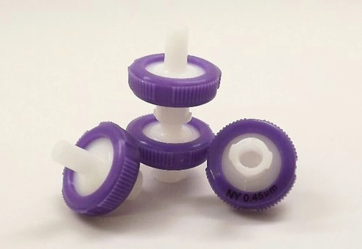 

Syringe Filter Purple Nylon Membrane 13mm Diameter 0.45 um Pore Size Pack of 100