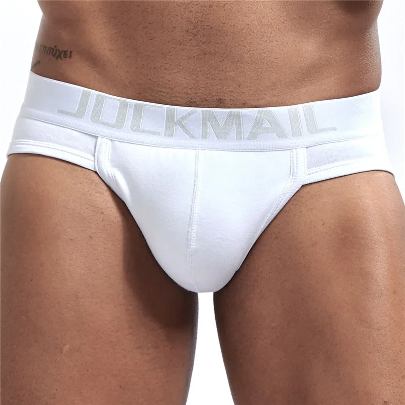 Трусы брифы JOCKMAIL мужские пикантное нижнее белье трусы бикини шорты из хлопка