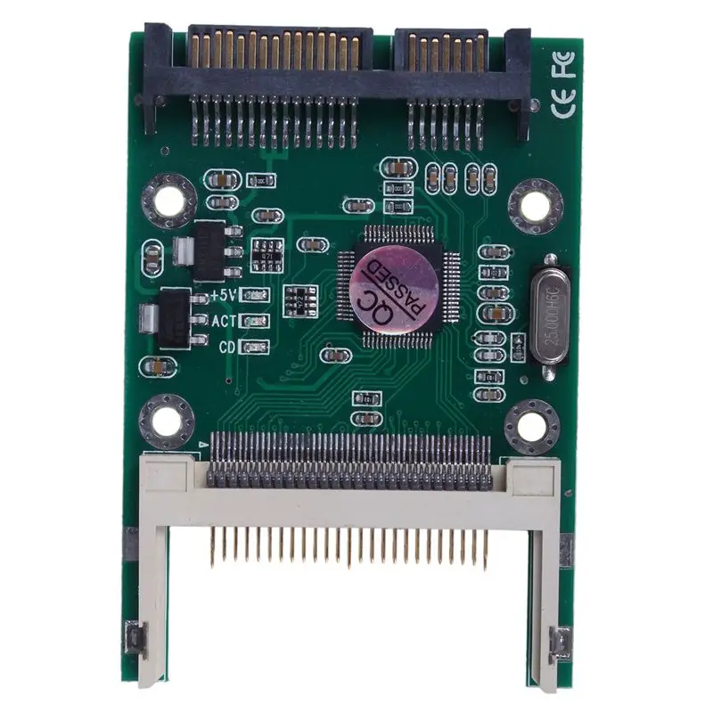 ABHU Bootable Compact Flash CF I II to 2 5 &quotдюймовый SATA конвертер адаптер| |