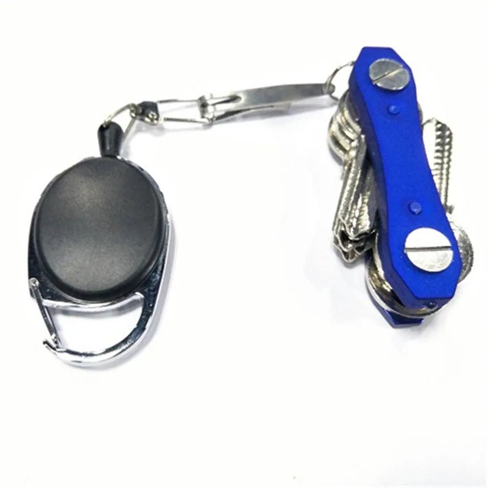 Bycobecy, умный держатель для ключей из сплава, EDC, модные кошельки для ключей, цельный брелок, клипса, папка для мужчин и женщин, автомобильный органайзер для ключей, ключница