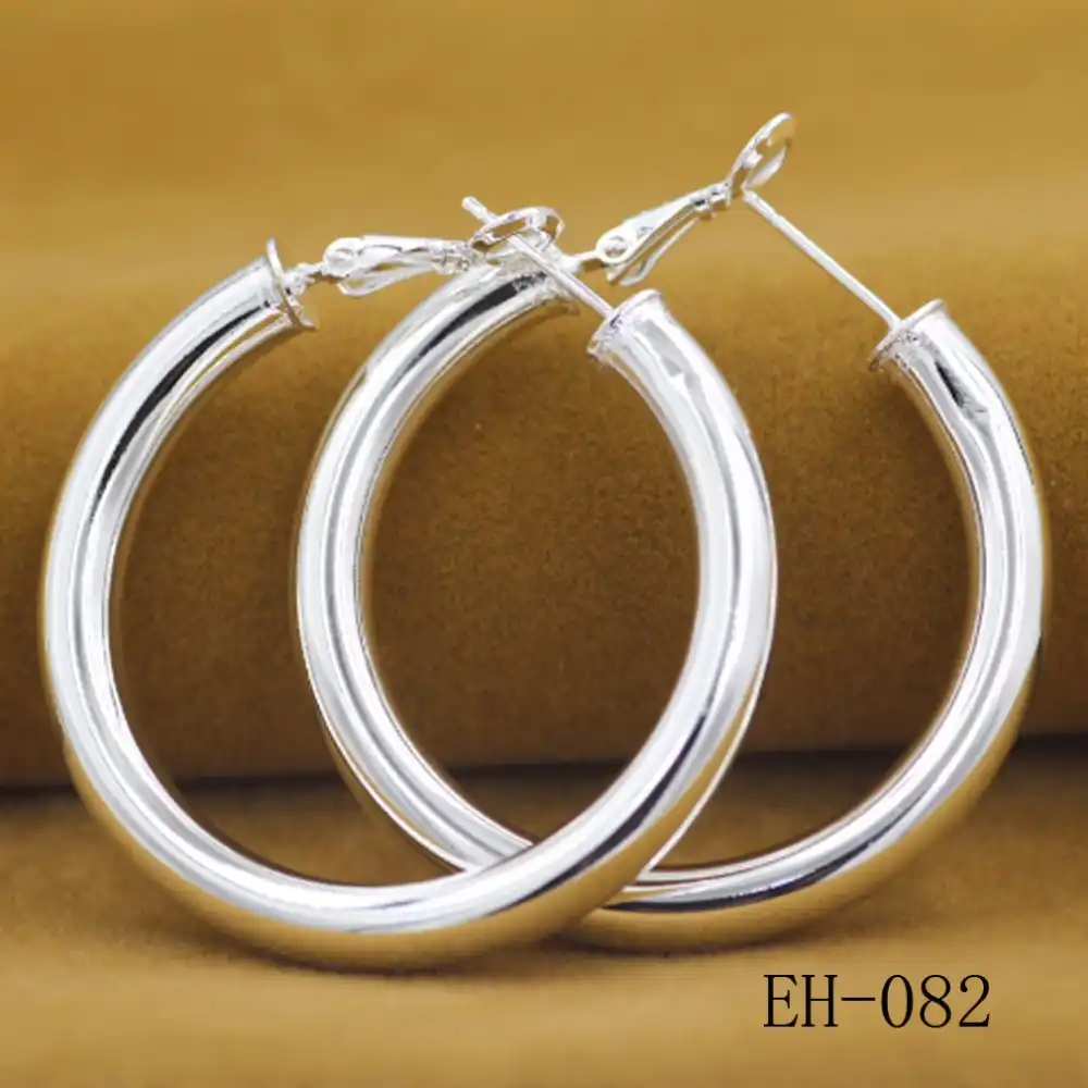 2017 Бесплатная доставка изделия стерлингового серебра 925 женщин серьги и сережку хан издание одного серебряные серьги EH-082